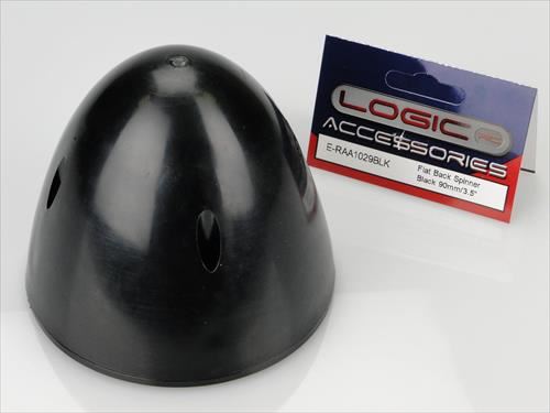 RACTIVE 90mm 3.5"Spinner F/B Black