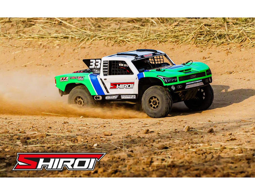 Corally Shiroi Xp6 Roller Short Course Truck Rtr - Green