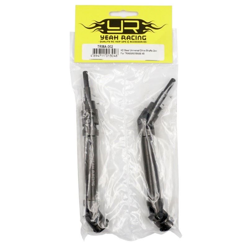 Yeah Racing HD Steel Universal Drive Shafts 2pcs For TRAXXAS 1/10 MAXX