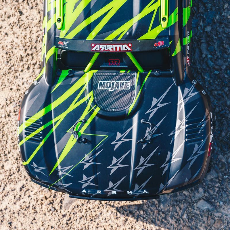 Arrma Mojave V2 6s 4WD BLX Green/Black Desert Truck with Spektrum Firma - ARA7604V2T1