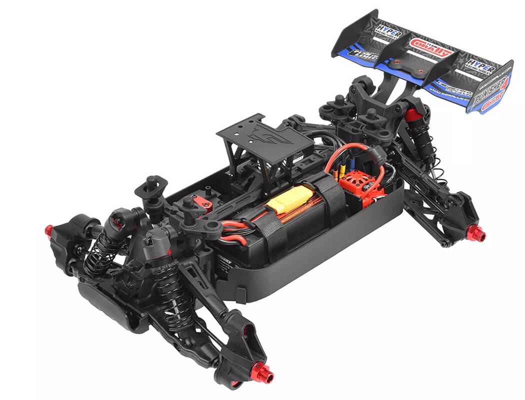 Corally Punisher 4 Brushless 4S Basher Truck Rtr - Blue