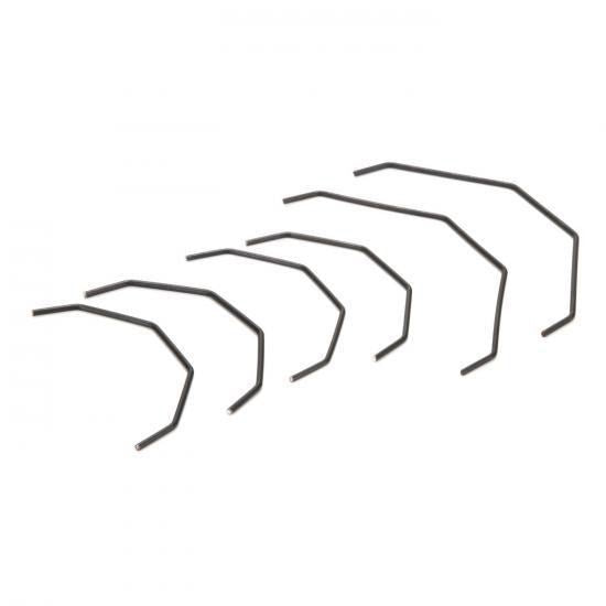 TLR Sway Bar Set, Thick, Front/Rear: SCTE/2.0