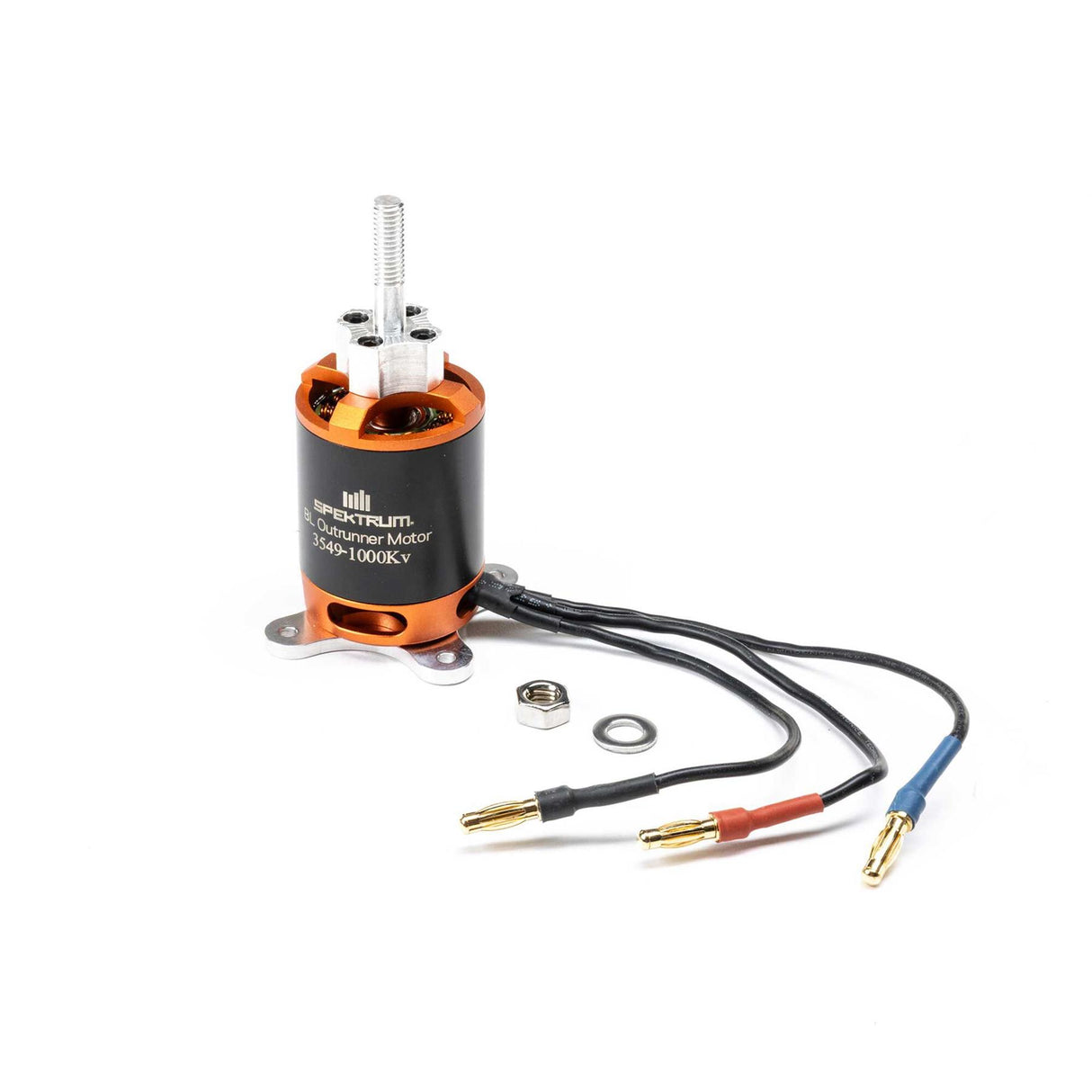 Spektrum 3549-1000Kv Outrunner Brushless Motor, 14-Pole