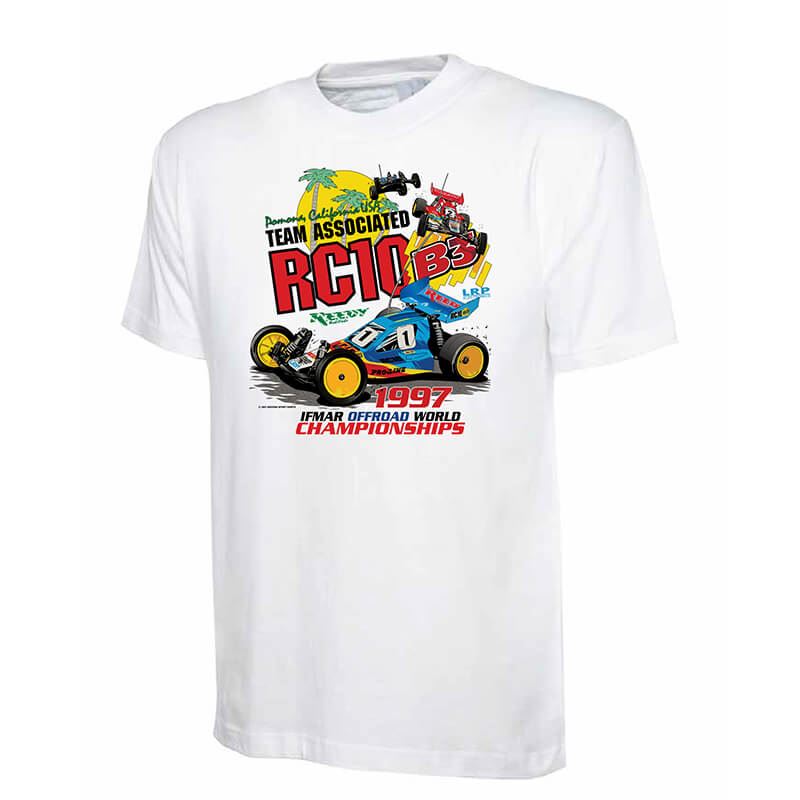 Team Asociated 1997 Worlds Rc10B3 T-Shirt - X-Large