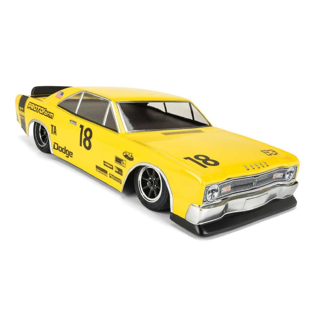 PRM 1/10 1967 Dodge Dart Clear Body: Vintage Trans-Am