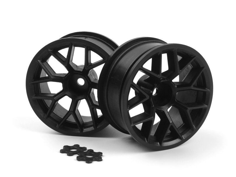 Rtr Wheel 26Mm Black (9Mm Offset/2Pcs)