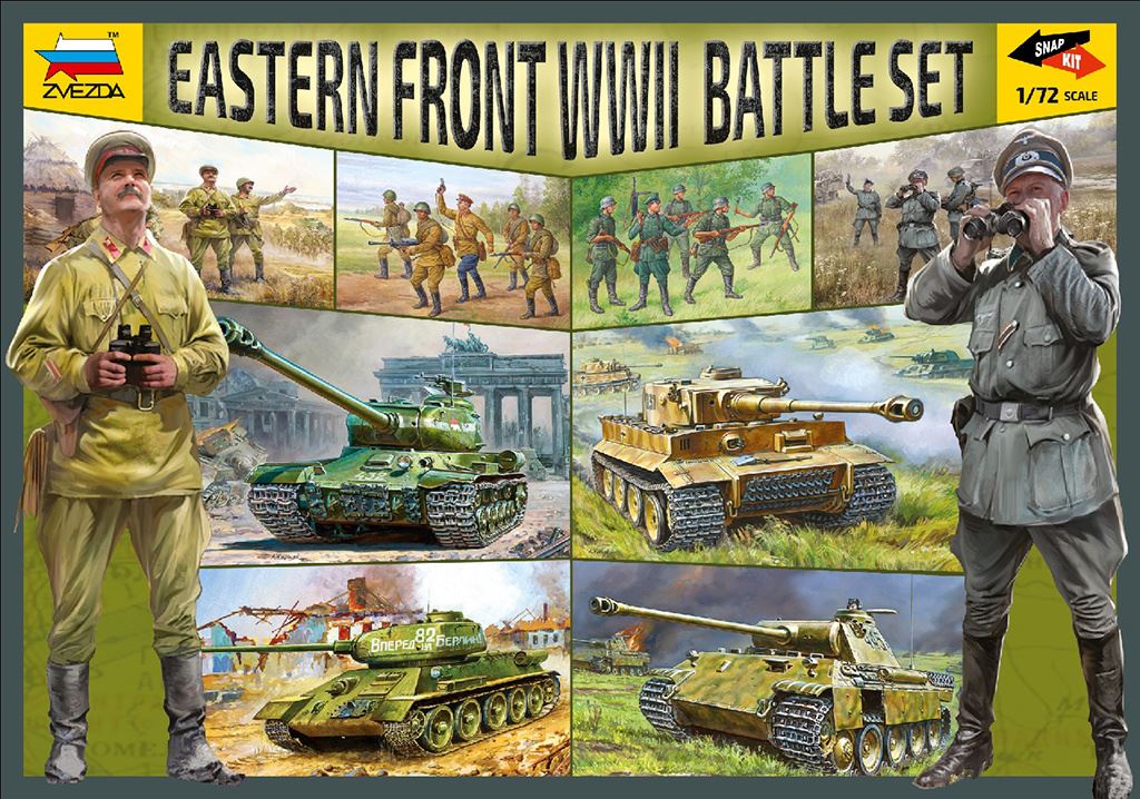 Zvesda Eastern Front WWII Battle Set