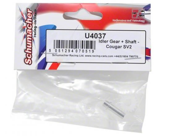 Schumacher Idler Gear + Shaft - Cougar SV2