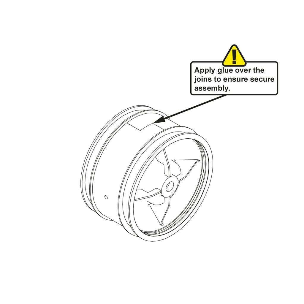 Rear Wheel Insert Stiffener (2Prs) - C2W