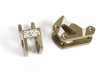 AXIAL AR60 MachinedLink Mounts Hard Anodzied (2)
