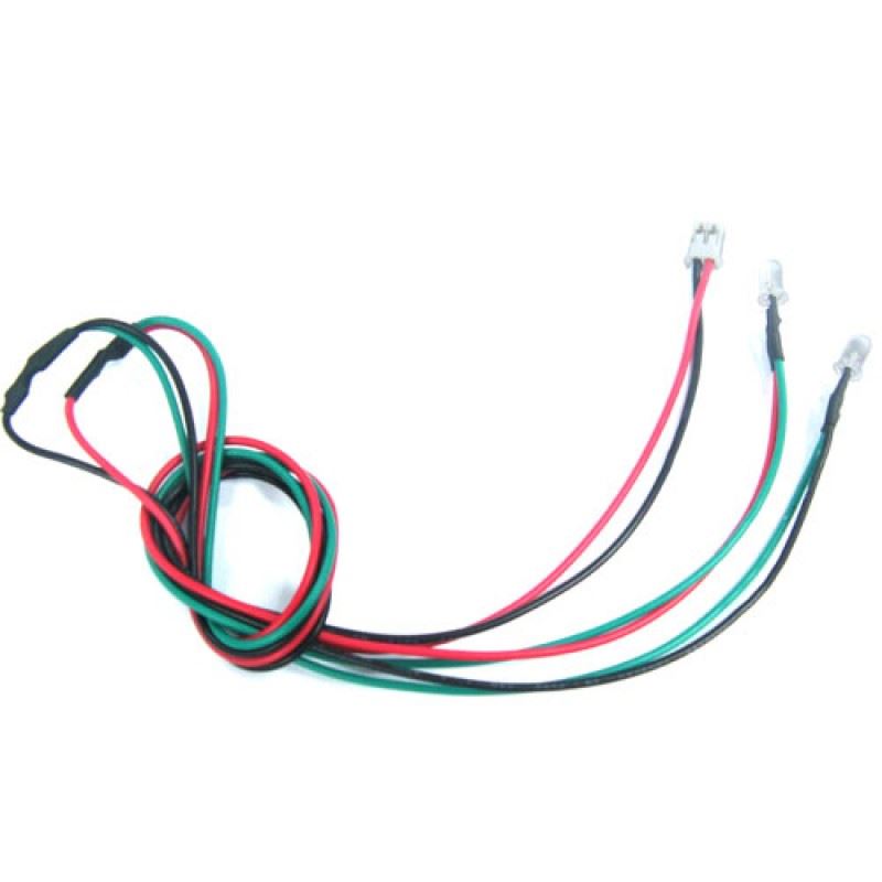 Yeah Racing 3mm LED Light Set (GN)