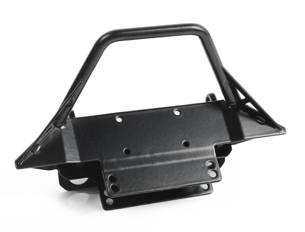 RC4WD ROUGH STUFF METAL FRONT BUMPER W/ FLOOD LIGHTS FOR AXIAL 1/10 SCX10 III JEEP (GLADIATOR/WRANGL