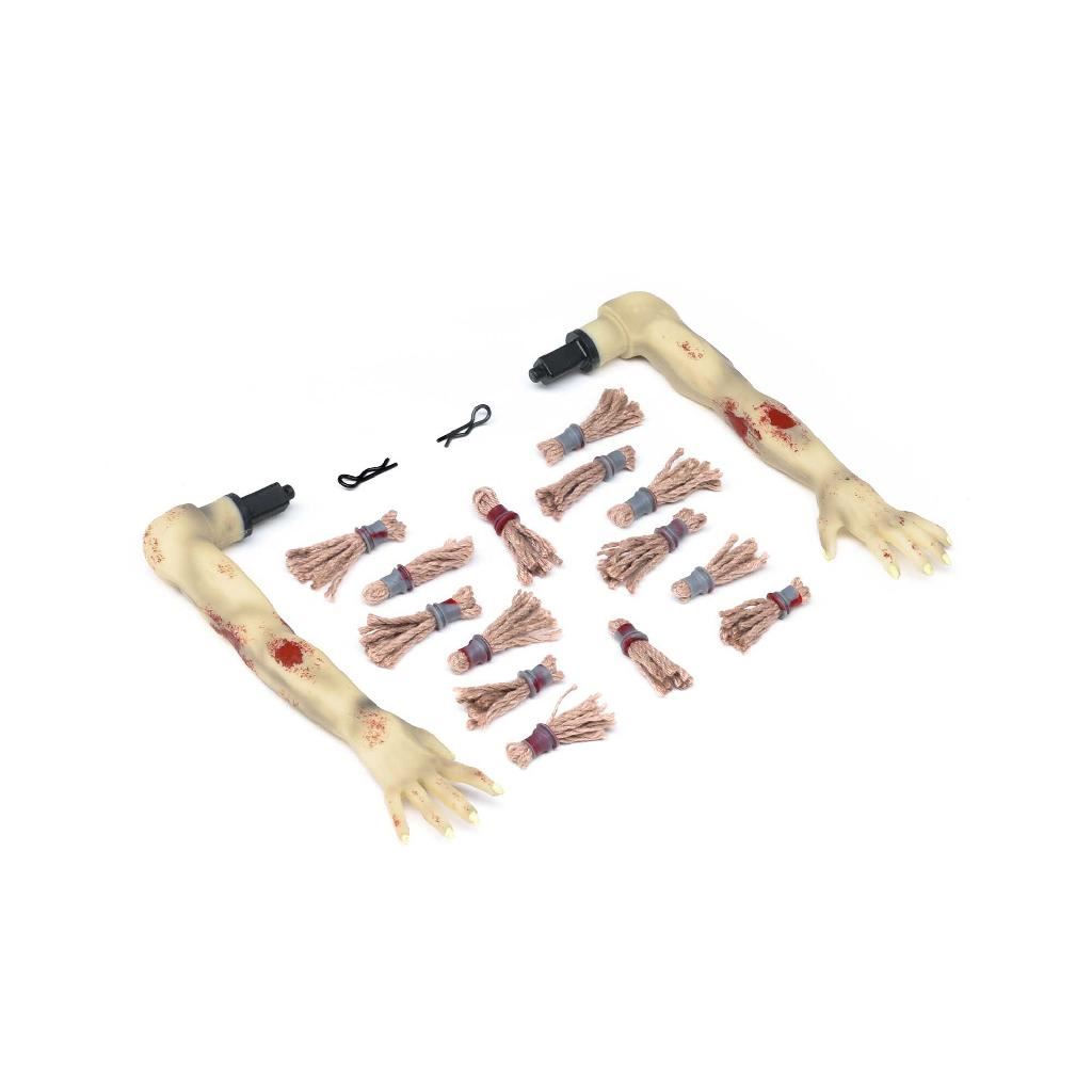 Losi Hair & Arms, Zombie: Mini Lmt