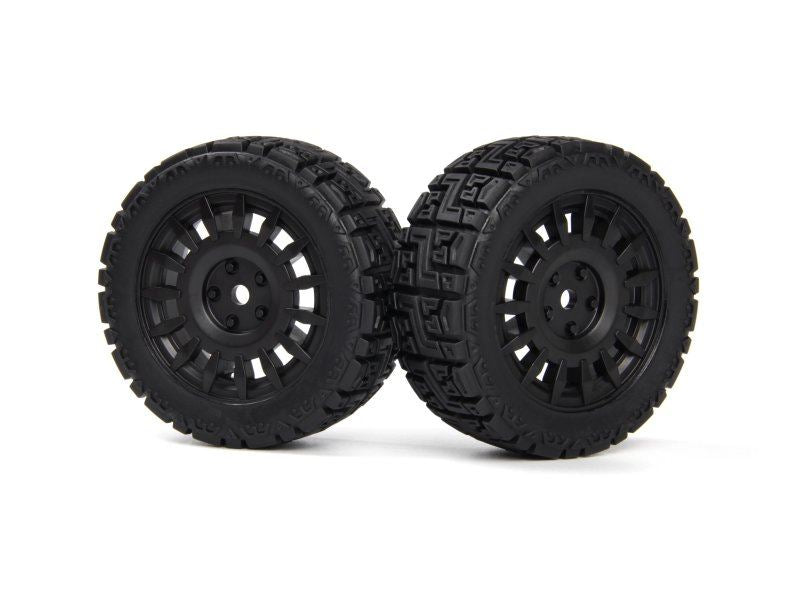Assembled Wheel & Tyre Set (2Pcs)
