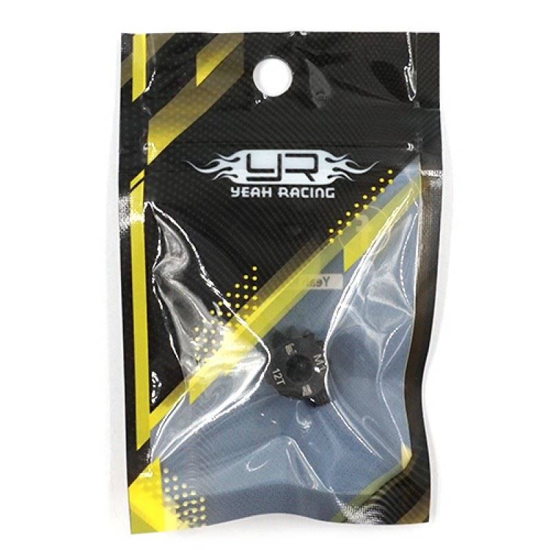 Yeah Racing 12T HD Steel Mod1 5mm Bore Motor Gear Pinion