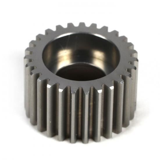 TLR Idler Gear, Aluminum: 22/T/SCT