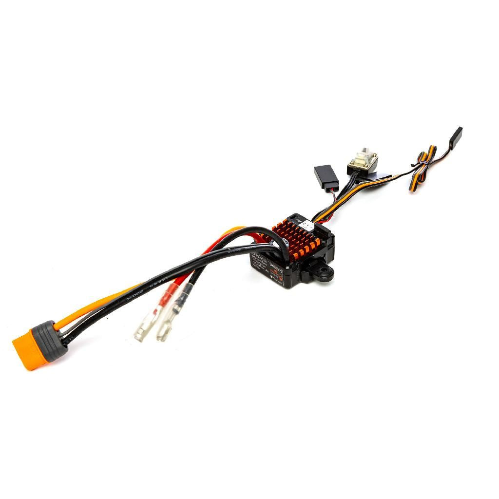 Spektrum Firma 70A Brushed Smart ESC, 2S-3S: IC3 / 15T Brushed Motor