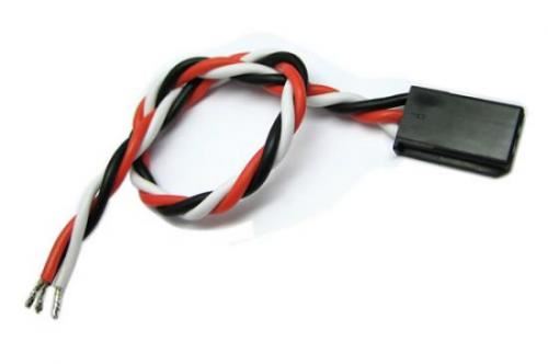 Etronix 15cm 22Awg Futaba Twisted Servo Wire