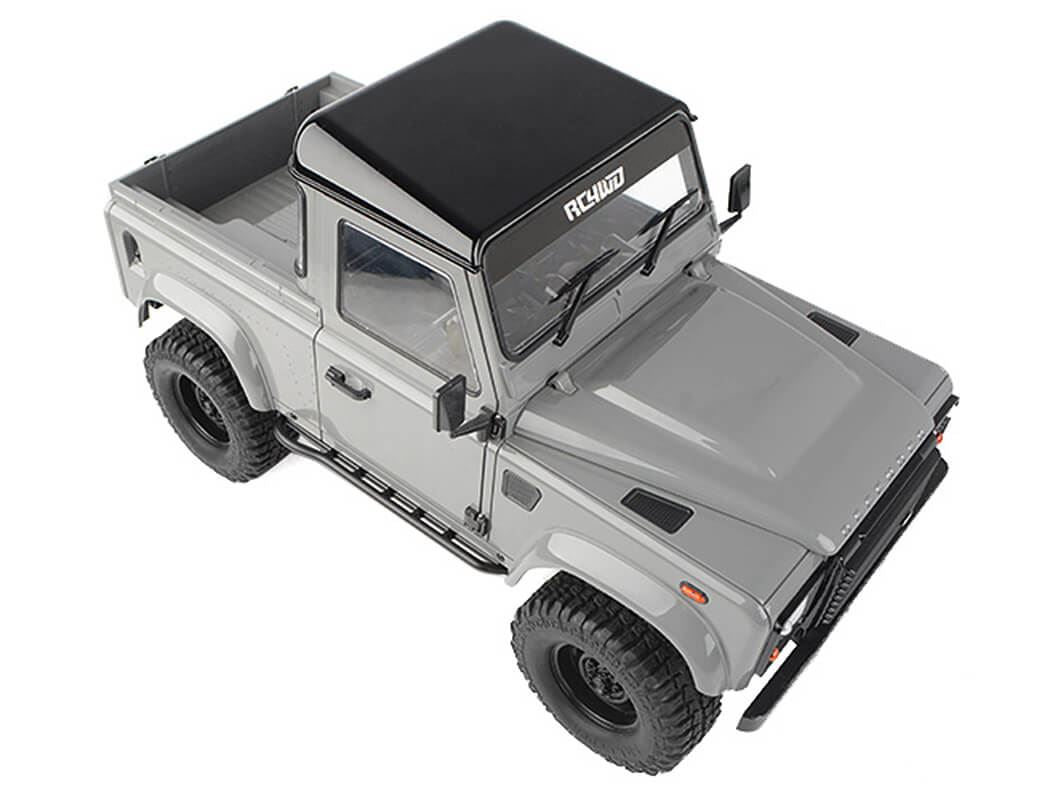 Rc4Wd Tough Armour Steel Side Sliders With Bump Gelande Ii D90