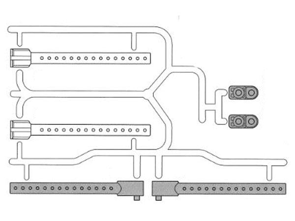 Tamiya A Parts (Body Mounts) for 58511