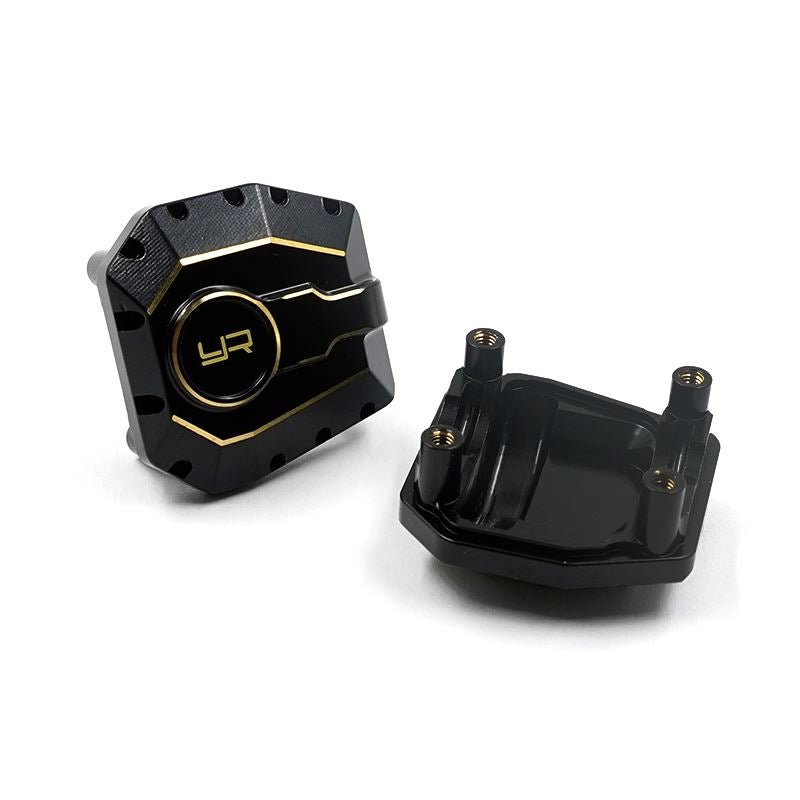 Yeah Racing Brass Diff Cover 38g 2pcs For Axial SCX10 PRO SCX10 III