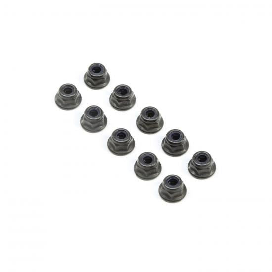 TLR M4 Flanged Lock Nuts (10)