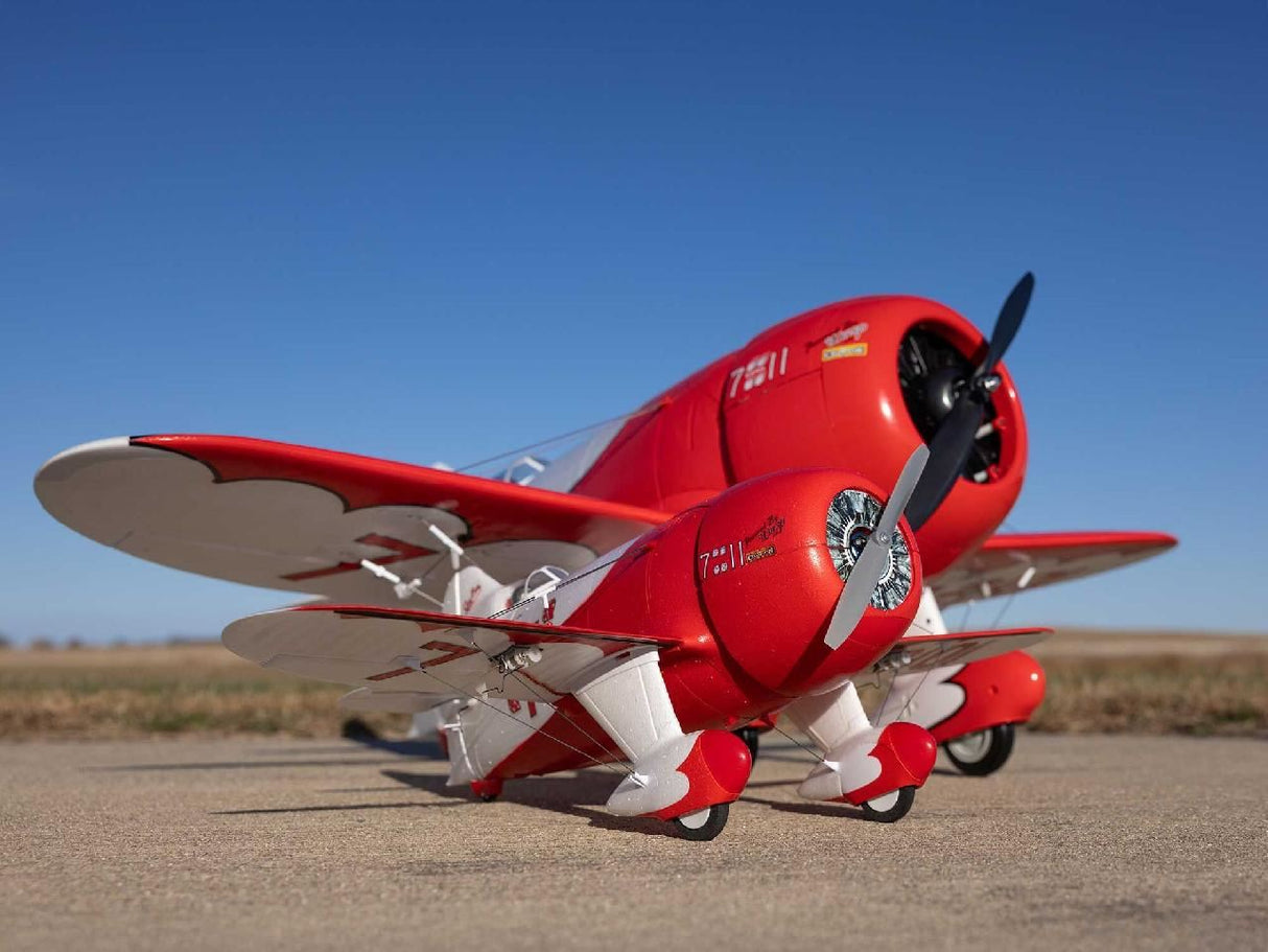 E Flite Umx Gee Bee R-2 510Mm Bnf Basic With As3X And Safe Select