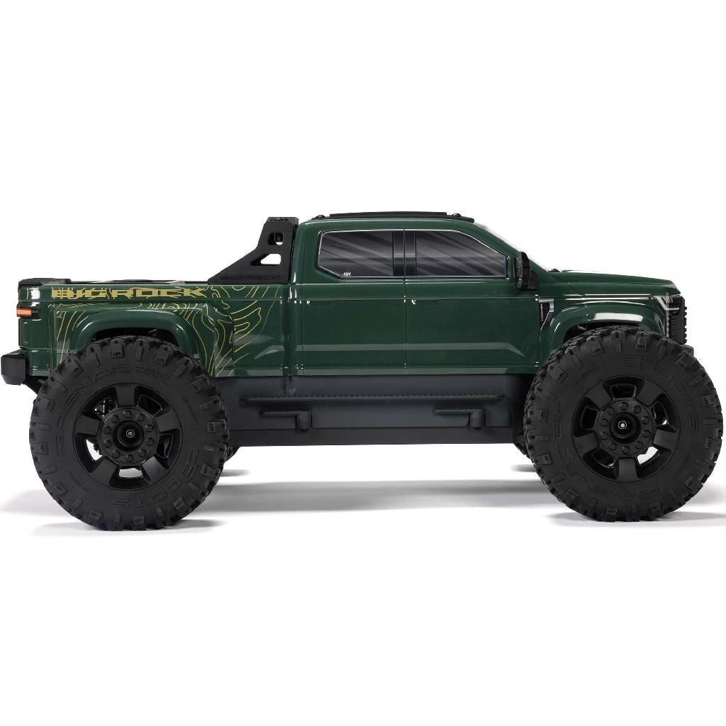 Arrma 1/10 Big Rock 223S Dsc 4X4 Rtr Brushless Monster Truck, Gree