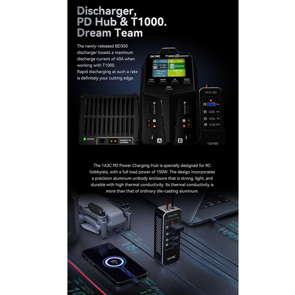 SKY RC T1000 Maestro AC/DC Charger