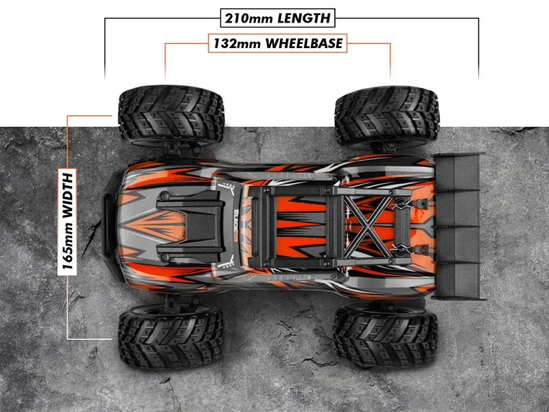 Spryte St Turbo 1/20 4Wd Monster Truck - Orange