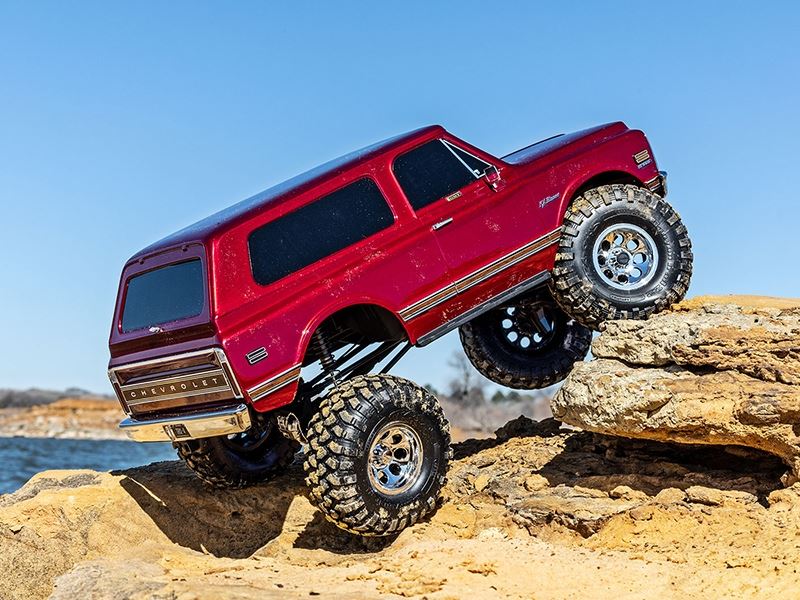 Traxxas TRX-4 1972 Chevrolet K5 Blazer High Trail Edition 1:10 4WD RTR - Red