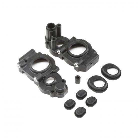 TLR Gear Case Set, 3-Gear Laydown: 22 4.0