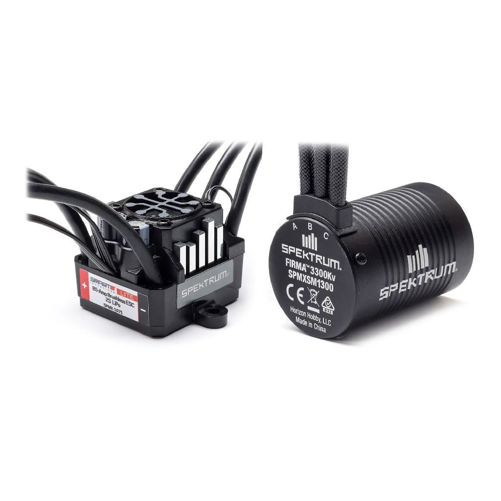 Spektrum Smart Lite Sensorless Fixed Timing Motor / Esc Combo, 3300Kv
