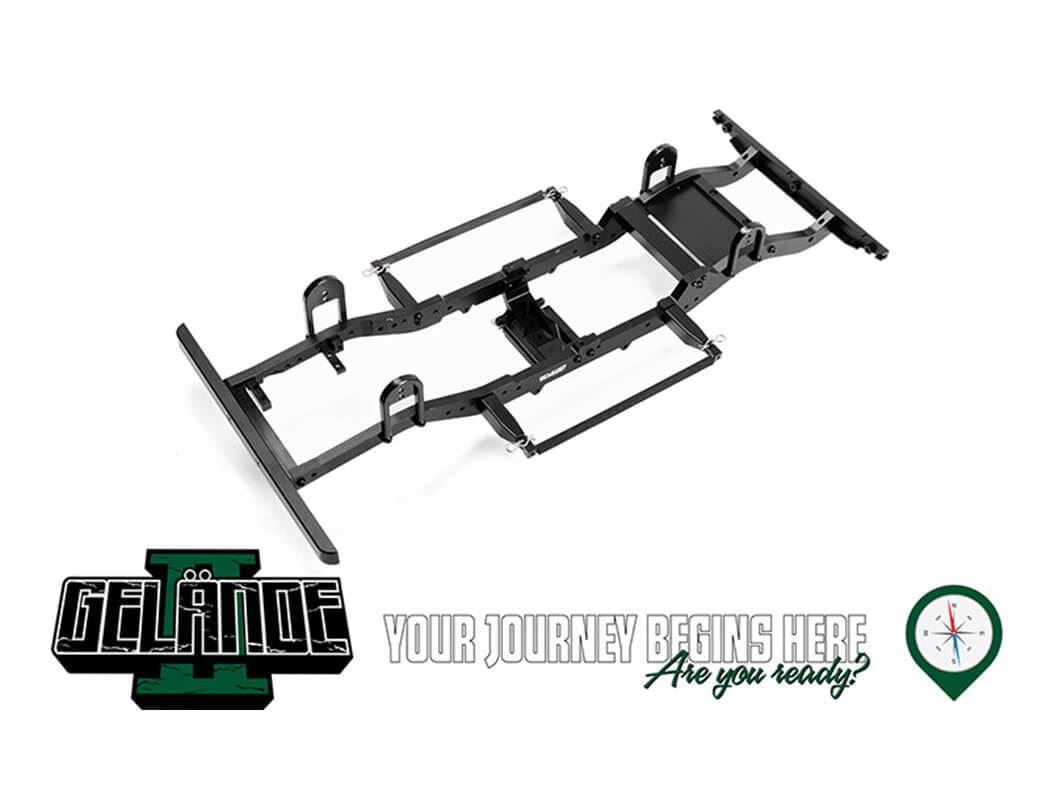 Rc4Wd Gelande Ii Truck Kit With 2015 Land Rover Defender D90