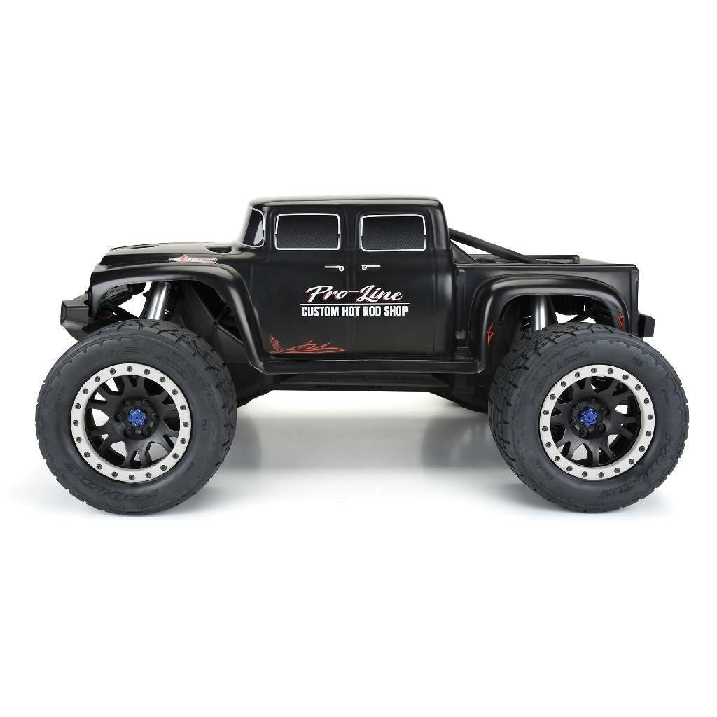 Pro 1/5 Pre-Cut Ford F-100 Bash Armor Black Body: X-Maxx