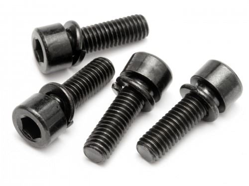 HPI Cap Head Screw M5X16mm With Spring Washer (4Pcs)