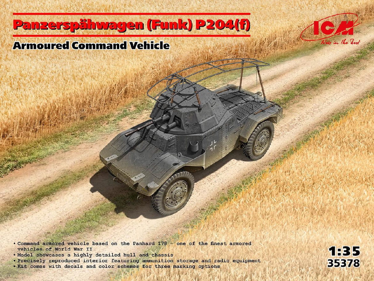 Icm Panzerspähwagen (Funk) P204(F), Armoured Command Vehicle