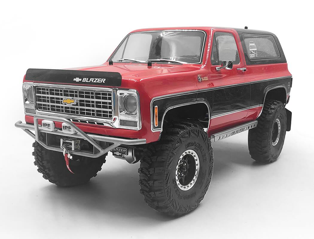 RC4WD BUCKS FRONT BUMPER FOR TRAXXAS TRX-4 CHEVY K5 BLAZER (SILVER)