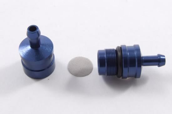 Fastrax Blue Alumnium Fuel Filter