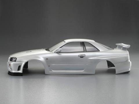 KILLERBODY NISSAN SKYLINE R34 195MM FINISHED BODY-WHITE