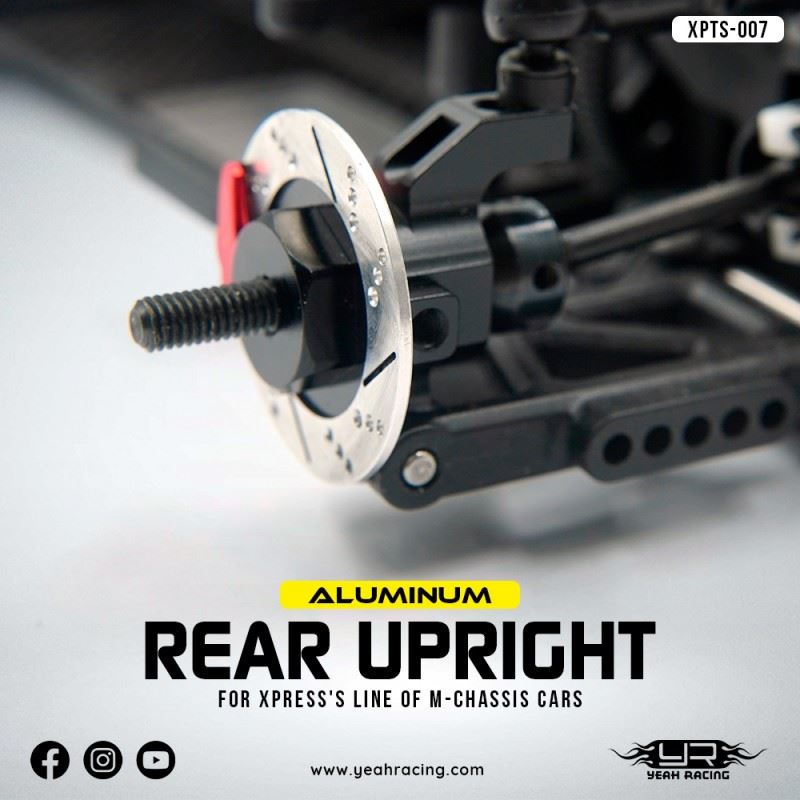 Yeah Racing Aluminum 7075 Rear Upright For Xpress Xm1 Xm1S Am1 Am1S Fm1S