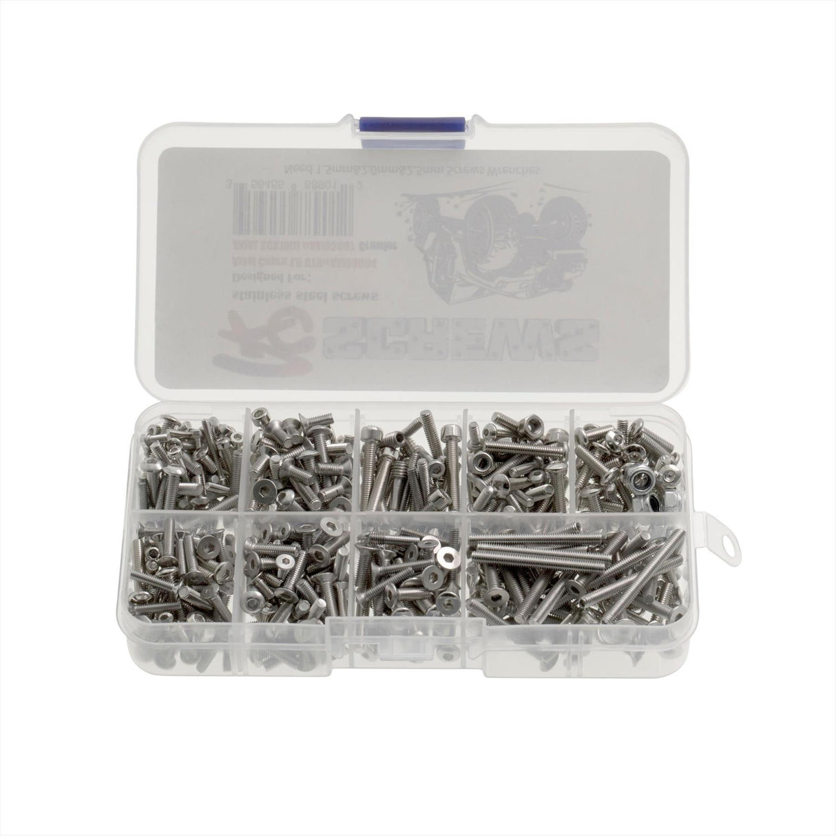RC Overhaul SS Screw Set (430pcs boxed) SCXIII