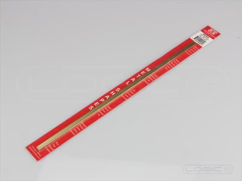 KS 12" Rectangular Brass Tube 1/8" x 1/4" (Pk1) 0.14 Wall