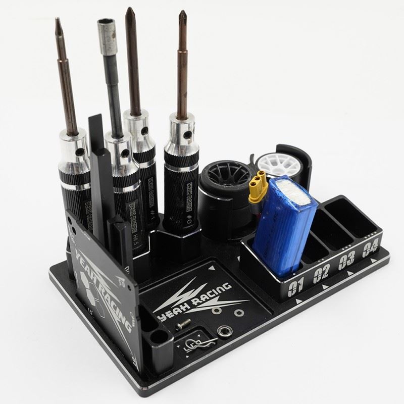 Yeah Racing Aluminum Multi Function Tool Stand For Mini-Z