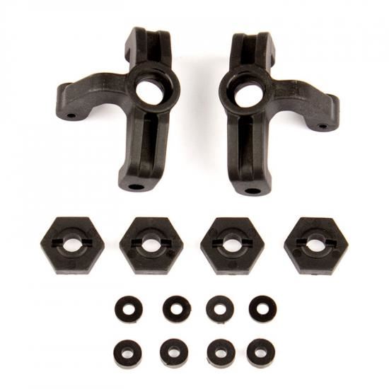 ASSOCIATED REFLEX 14B/14T STEERIGN BLOCKS & WHEEL HEXES