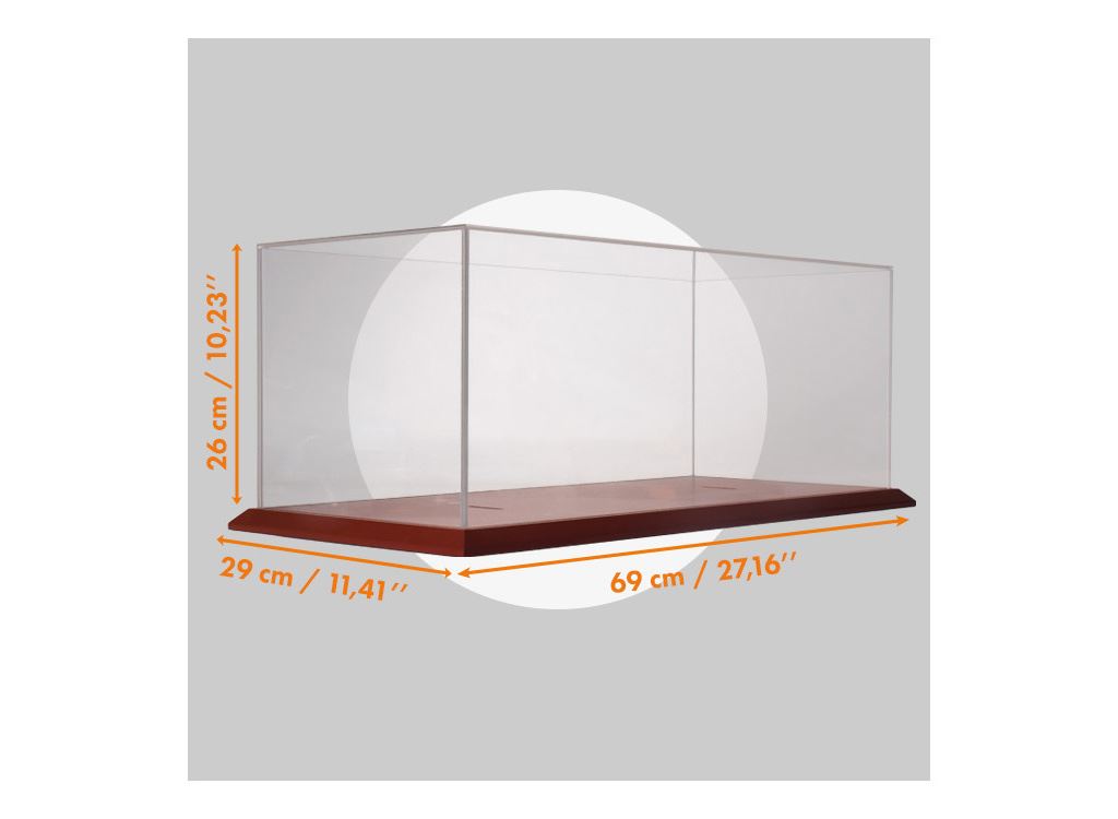 Ixo (Parent) Ixo 1/8 Scale Perspex Display Case With Base