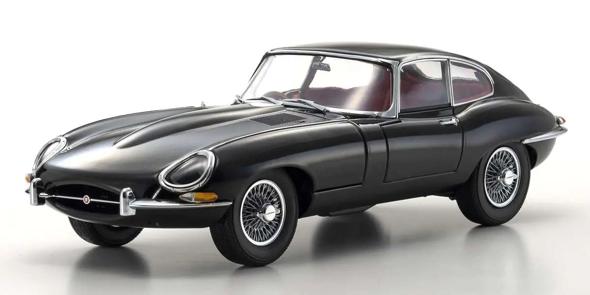 Kyosho 1:18 Jaguar E-Type 3.8L Coupe Mk1 1961 Black