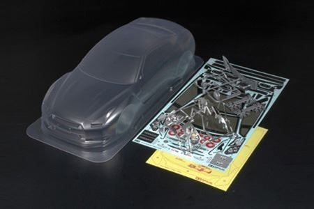 Tamiya Nissan GTR-R Clear 190mm Bodyshell