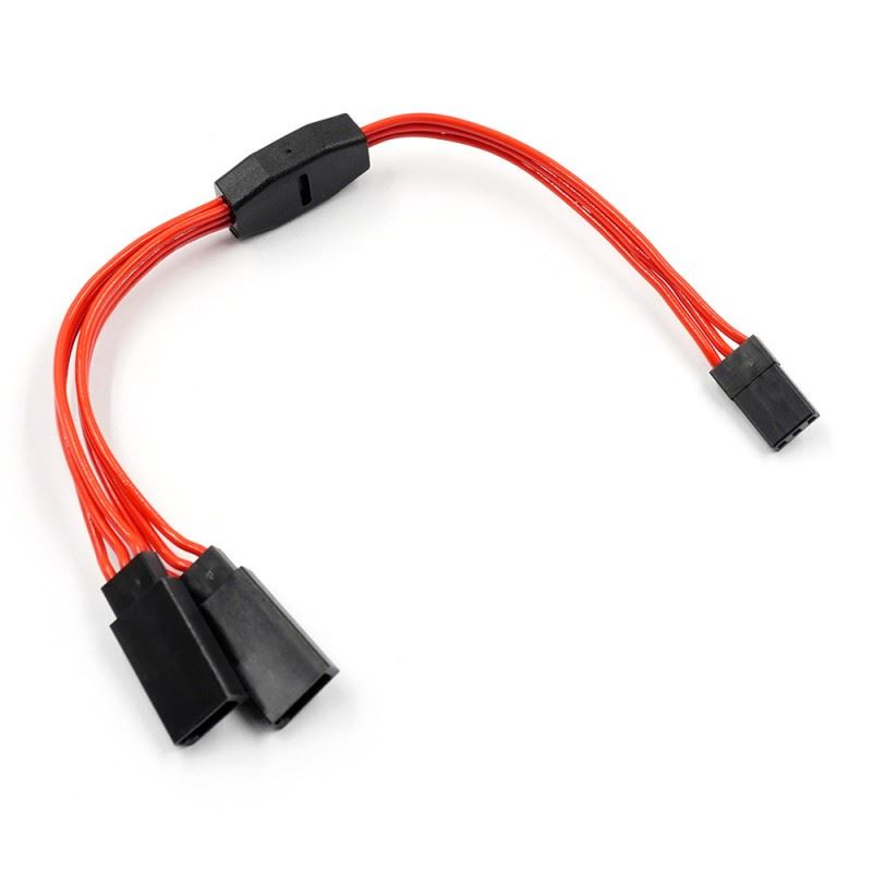 Yeah Racing 150mm 60-Core Y Harness High Current Servo Wire (JR/Futaba Plug)