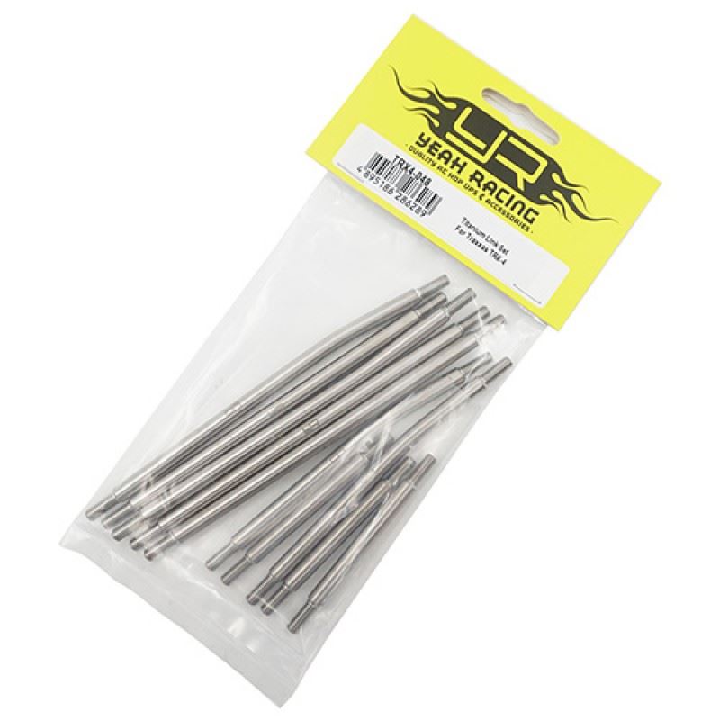 Yeah Racing Titanium Link Set For Traxxas TRX-4 'G6 Certified'